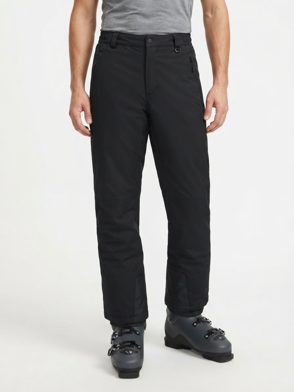 Marker Insulated Ski Pants Mens Medium Black Waterproof Winter Snow Trousers